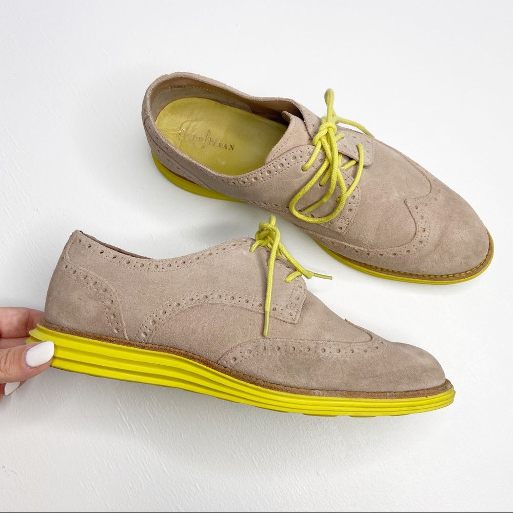 Cole Haan Women's Lunargrand Oxford Wingtip